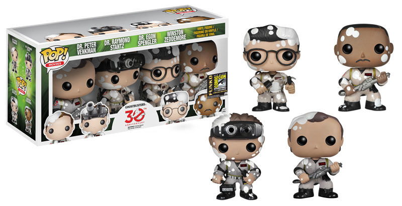 2014 Funko Pop Ghostbusters Gang Stay Puft SDCC